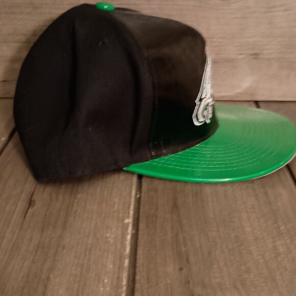 Philadelphia Eagles New Era 9Fifty Snapback NFL Vintage Cap Black/Green - Picture 4 of 12
